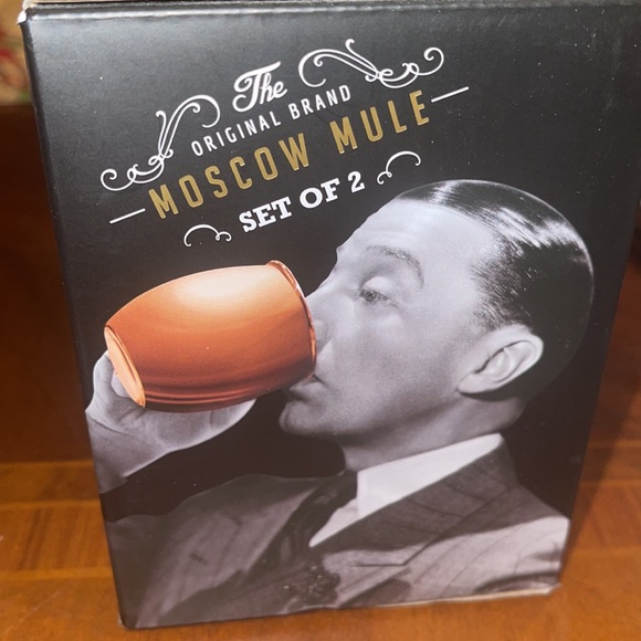 Moscow Mule set of 2 copper mugs - Picture 3 of 3